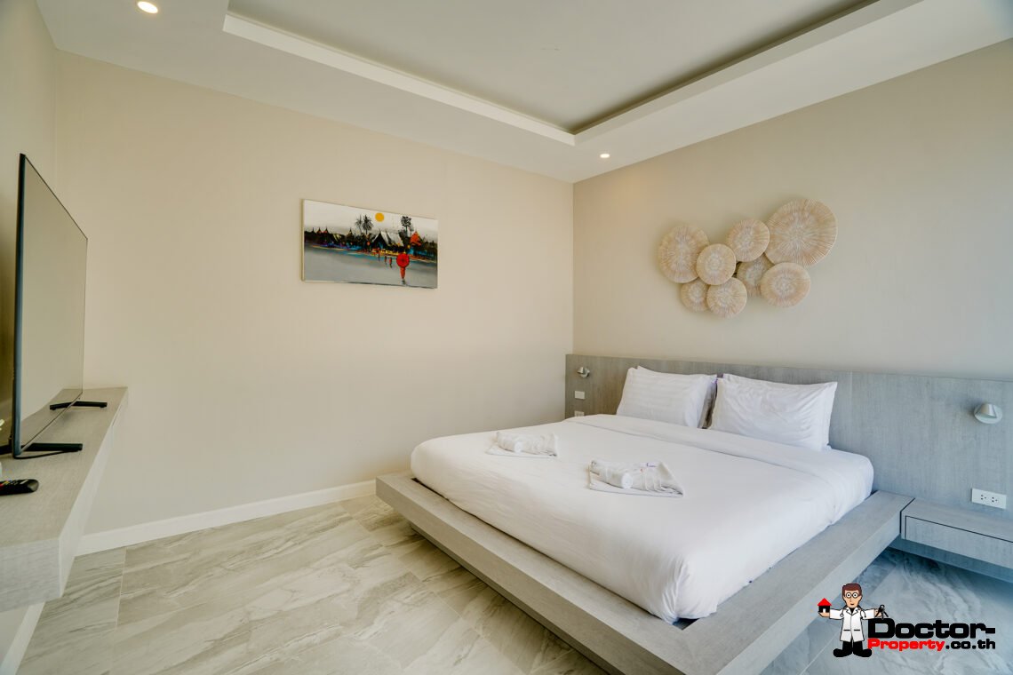 Luxury 3 Bedroom Pool Villa with Sea View in Chaweng Noi, Koh Samui – For Sale